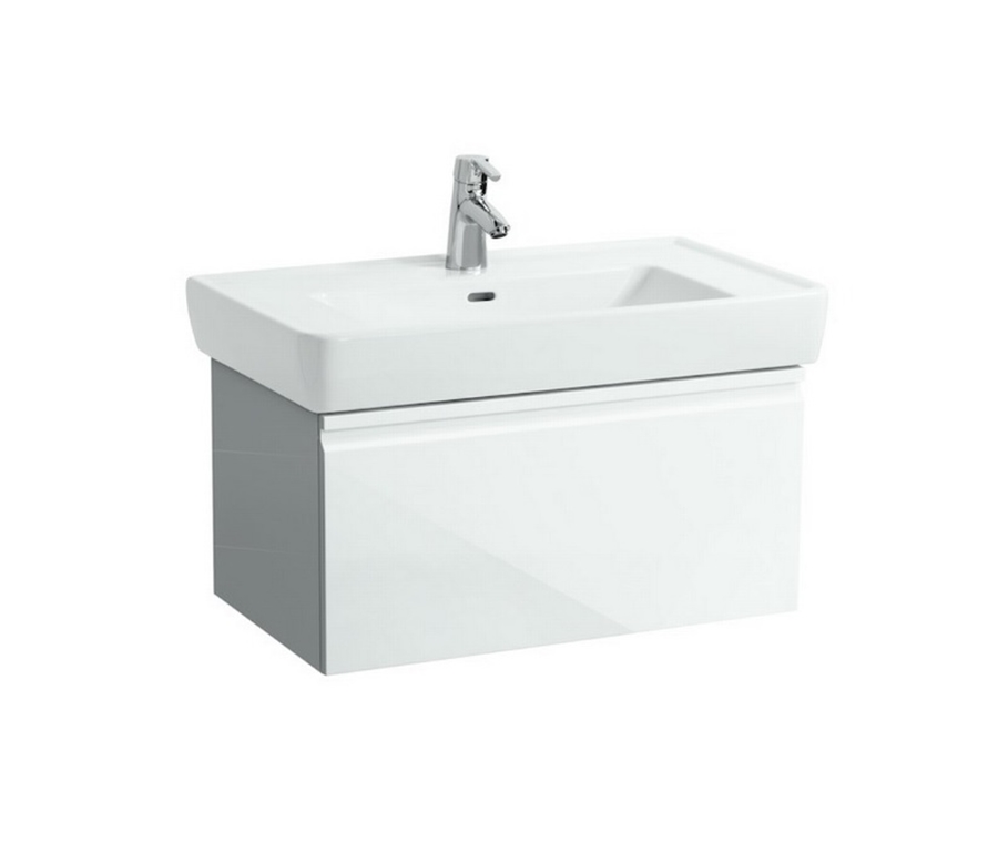 Тумба для раковины Laufen Pro А подвесная ДВП белый глянцевый H4830620954751