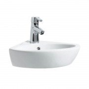 Мини-раковина для ванной Laufen Pro B 44х38 см угловая подвесная белый H8169580001041