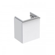 Тумба для раковины Geberit iCon с одной дверью ДСП белый/матовое покрытие 841037000