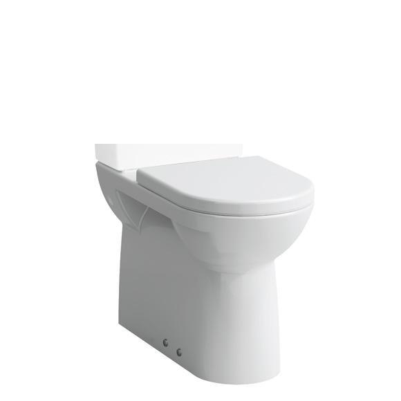 Чаша унитаза-компакта Laufen Pro керамика белый с покрытием LCC H8249554002311