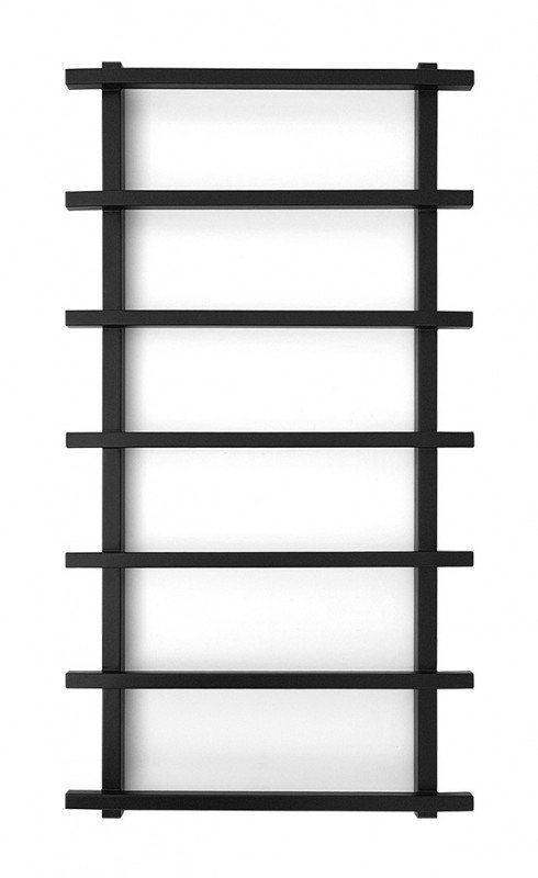 Рушникосушка  водяна Genesis-Aqua Kioto 80x53 см чорний GA-2101