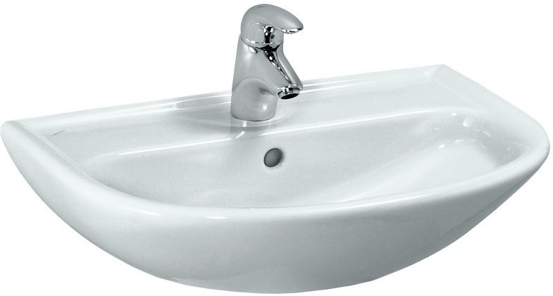 Раковина для ванной Laufen Pro B 55х44 см подвесная белый с покрытием LCC H8149514001041