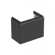 Тумба для раковины Geberit iCon 53 см с одним выдвижным ящиком ДСП лава/матовое покрытие 841053000