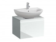 Тумба для раковини Laufen Pro У підвісна ДВП білий глянсовий H4830350954751