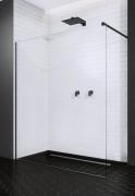 Стінка душова Radaway Modo New Black II Walk-in 30-100x150-200 чорний/прозоре скло 389903-54-01
