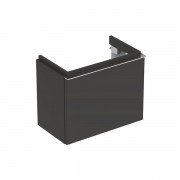 Тумба для раковины Geberit iCon 53 см с одним выдвижным ящиком ДСП лава/матовое покрытие 841053000