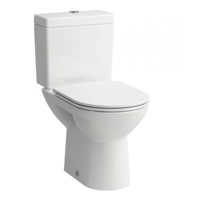 Унітаз Laufen Pro Pack 36х67 см з бачком і сидінням з кришкою білий H8679500008701