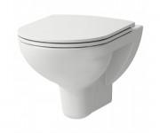 Чаша подвесного унитаза Laufen Pro Rimless 36х56 см с сиденьем и крышкой белый H8669510000001