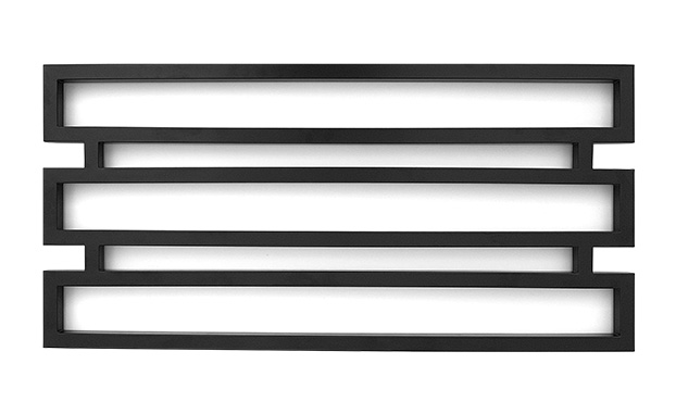 Рушникосушка  водяна Genesis-Aqua Omnia 120x55 см чорний GA-2601