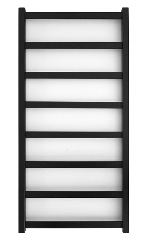 Рушникосушка  водяна Genesis-Aqua Lono 120x53 см чорний GA-2803