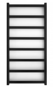 Полотенцесушитель водяной Genesis-Aqua Lono 120x53 см черный GA-2803