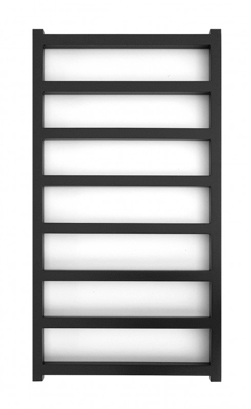 Рушникосушка  водяна Genesis-Aqua Bud 80x53 см чорний GA-30001