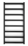 Полотенцесушитель водяной Genesis-Aqua Bud 100x53 см черный GA-30002