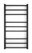 Электрический полотенцесушитель Genesis-Aqua Tristar square 80x53 см черный GA-2004
