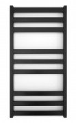 Электрический полотенцесушитель Genesis-Aqua Tristar flat 100x53 см черный GA-5005