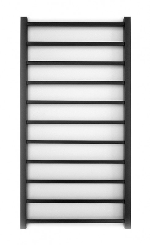 Електрична рушникосушка Genesis-Aqua Flat 80x53 см чорний GA-1204