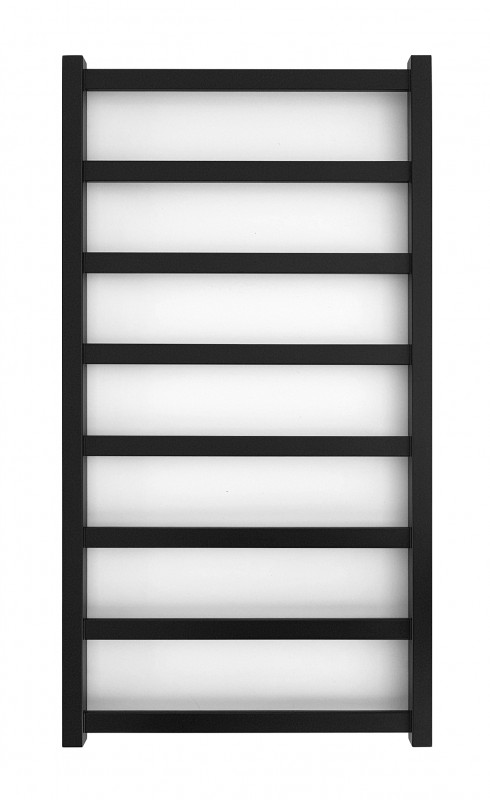 Электрический полотенцесушитель Genesis-Aqua Lono 80x53 см черный GA-2804