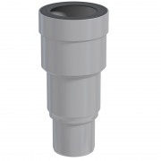 Перехідник на гофру Prevex d40/50 пластик 3100220