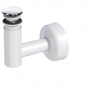 Сифон для раковины Prevex EasyClean телескопический click-clack d40 пластик хром 1512412