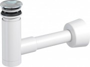 Сифон для раковины Prevex EasyClean телескопический click-clack d40 пластик хром 1512426