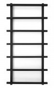 Электрический полотенцесушитель Genesis-Aqua Kioto 120x53 см черный GA-2106