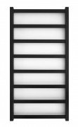 Электрический полотенцесушитель Genesis-Aqua Lono 100x53 см черный GA-2805