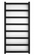 Электрический полотенцесушитель Genesis-Aqua Lono 120x53 см черный GA-2806