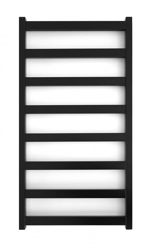 Электрический полотенцесушитель Genesis-Aqua Maxi 80x53 см черный GA-3104