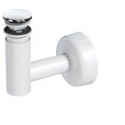 Сифон для раковины Prevex EasyClean телескопический click-clack d40 пластик хром 1512412