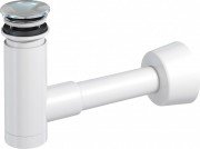 Сифон для раковины Prevex EasyClean телескопический click-clack d40 пластик хром 1512426