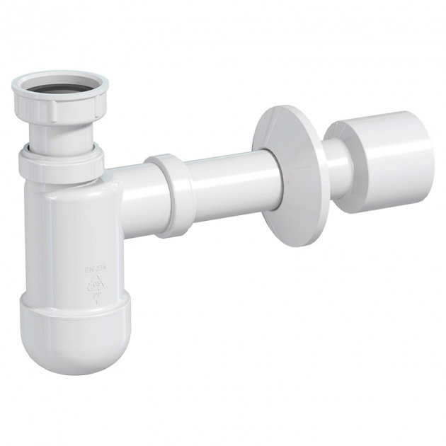 Сифон для раковины Prevex Basic телескопический c накидной гайкой 5/4 d32/50 мм PR3-B4N35-001