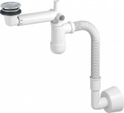 Сифон для раковини Prevex Preloc телескопічний click-clack 32/40 мм PR3-C4NF3-001