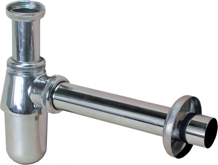 Сифон для раковины Prevex c накидной гайкой 5/4 d32 мм латунь хром A12032M-01