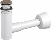 Сифон для раковины Prevex EasyClean телескопический click-clack d40 металл бронза 1512415