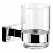 Cтакан для зубних щіток Imprese Valtice хром/скло 120320