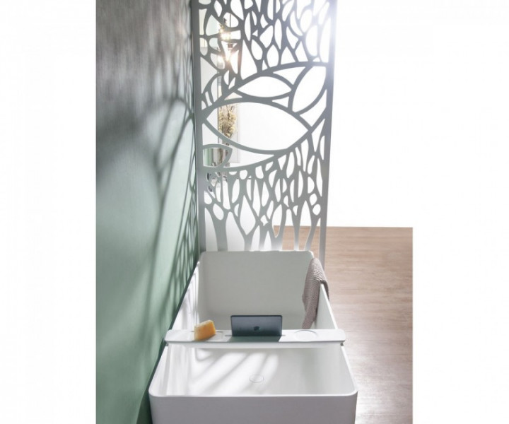 Декоративная ажурная перегородка Volle Solid surface 800х12х2200 мм каменная 18-40-135