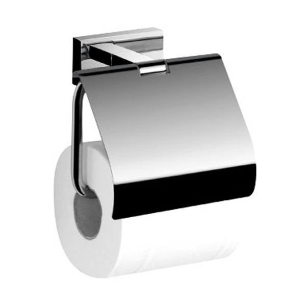Тримач туалетного паперу Imprese Valtice настінний з кришкою хром 142320