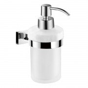 Дозатор для жидкого мыла Imprese Valtice настенный матовое стекло/хром 170320