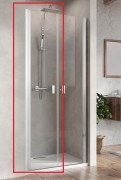Душевые двери Radaway Nes 8 DWD I 45 левосторонние хром/прозрачное стекло 10077045-01-01L