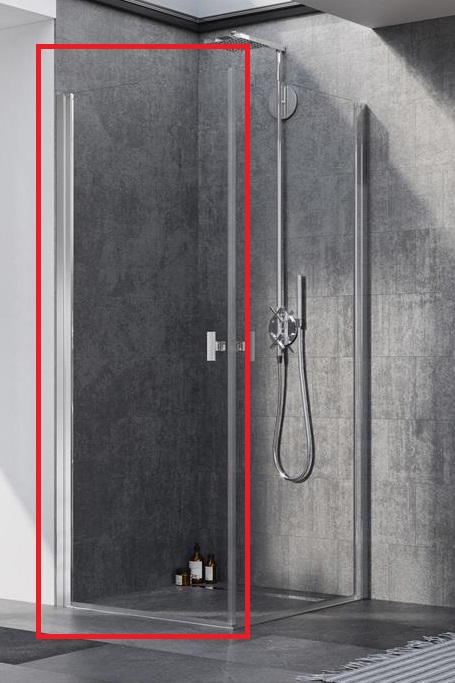 Душевые двери Radaway Nes 8 KDD I 100 левосторонние хром/прозрачное стекло 10071100-01-01L