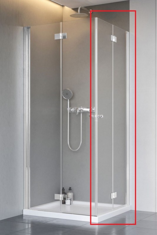 Душевые двери Radaway Nes 8 KDD B 100 правосторонние хром/прозрачное стекло 10074100-01-01R