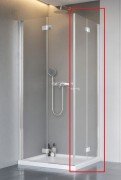 Душові двері Radaway Nes 8 KDD B 100 правосторонні хром/прозоре скло 10074100-01-01R