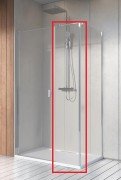 Стенка душевая фронтальная Radaway Nes 8 KDS I 42,8 см хром/прозрачное стекло 10073112-01-01