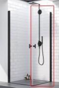 Душевые двери Radaway Nes 8 Black KDD I 100 правосторонние черный/прозрачное стекло 10071100-54-01R