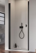 Душевые двери Radaway Nes 8 Black DWJ I 100 левосторонние черный/прозрачное стекло 10076100-54-01L