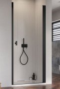 Душевые двери Radaway Nes 8 Black DWJ I 80 правосторонние черный/прозрачное стекло 10076080-54-01R
