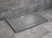 Душевой поддон Radaway Doros D Stone Anthracite 120х80 под камень акрил антрацит SDRD1280-01-64S