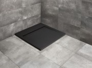 Душевой поддон Radaway Teos C 80х80 литьевой мрамор черный HTC8080-54