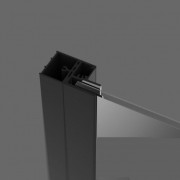 Расширительный профиль Radaway Nes +20 мм черный 001-276200054