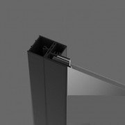 Расширительный профиль Radaway Nes +20 мм черный 001-276200054